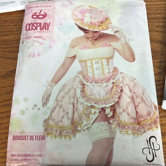 Set of 3 Costume Patterns Civil War  Firefly Path  & Bouquet Du Fleur All new - Picture 4 of 7